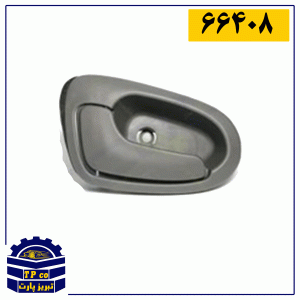 دستگیره داخلی تیبا طوسی چپ