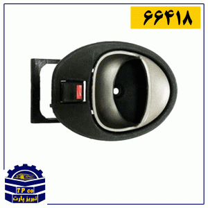دستگیره داخلی کوئیک طوسی چپ